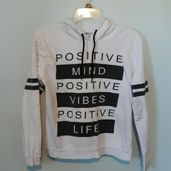 On Fire "positive" hoodie, size S - Picture 1 of 5